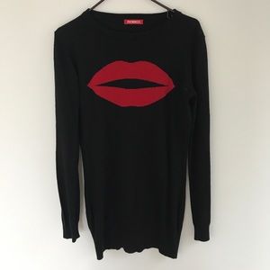 Vintage Fiorucci Red Lips Sweater